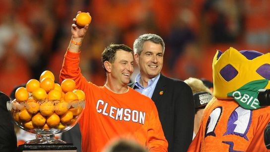 Dabo on not having a QB coach as his OC: "Doesn't matter, coaching is coaching" (Clemson)