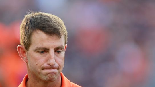 Professional billiards player, meet Dabo Swinney's face