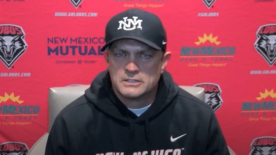 "When you perform that bad, it's not on the players, it's on the coaches" (New Mexico)