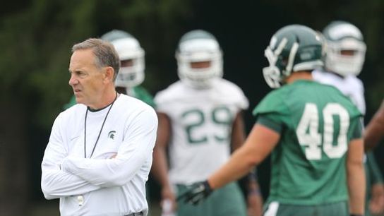 Video: Follow Mark Dantonio around for a day in the fall and go inside a Spartan staff meeting