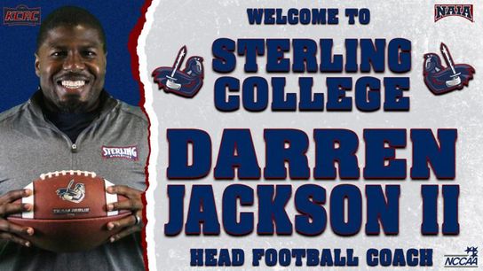 NAIA Sterling College names Darren Jackson II head coach (Darren Jackson II)