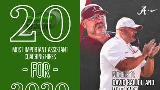 The 20 most important assistant coaching hires of the 2020 season -- No. 11: David Ballou/Matt Rhea, Alabama (Featured)