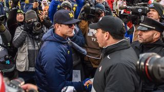 Reports: It got heated between Jim Harbaugh and Ryan Day during Big Ten conference call (rivalry)