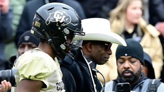 See the ending of Colorado's walk-off win as Deion Sanders praising team's ability to overcome "starting out like hot-garbage" (Oregon)