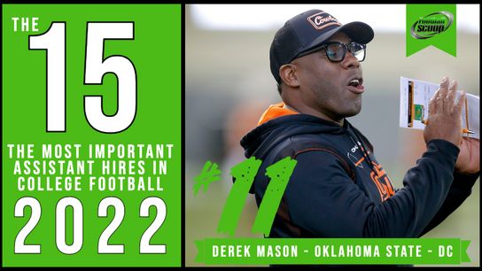 The 15 most important assistant coaching hires of 2022 -- No. 11: Derek Mason, Oklahoma State (Oklahoma State)