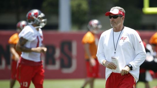 Dirk Koetter explains the Bucs "rep chart" and how they've decided to split reps between starters and backups (Featured)