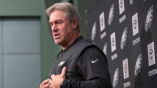 The Philadelphia Eagles have a "pizza theory" in their blocking scheme, Doug Pederson explains (Philadelphia Eagles)