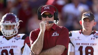 Doug Martin will return for an eighth season at New Mexico State (Doug Martin)