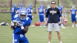 Kansas has parted ways with offensive coordinator Doug Meacham (Featured)