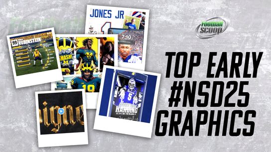 The top 2025 early signing day graphics from around college football (graphics)