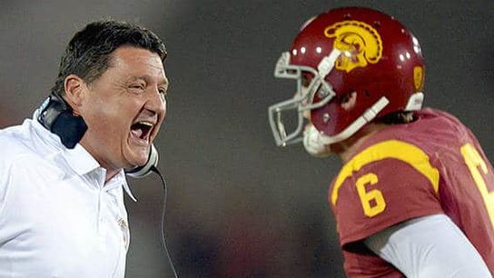 Ed Orgeron: "I don't know where I'll be coaching, but come December I'm going to be with somebody." (Ed Orgeron)