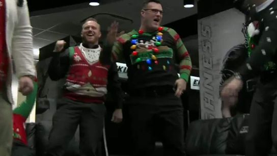 Video: EKU celebrated early national signing with the entire staff in ugly sweaters (christmas)