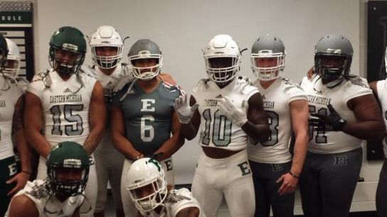 Photos: Eastern Michigan let their 11 Seniors design these new uniforms (uniforms)