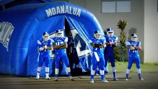 Behold: The greatest field entrance in football history. Period. (moanalua)