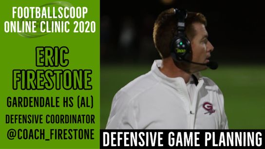 Defensive game planning with Gardendale HS (AL) DC Eric Firestone (eric firestone)