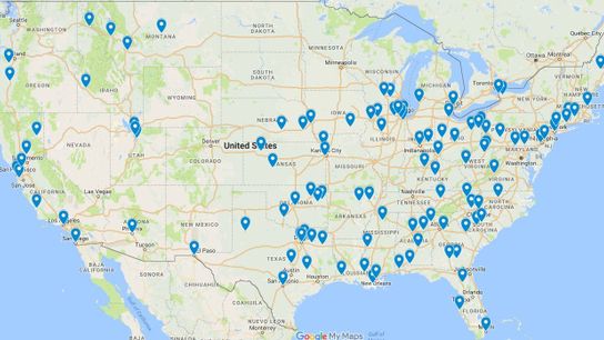 This interactive map of where current FBS coaches were born is full of surprises (Map)