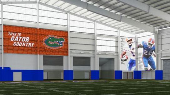 Renderings: Florida announces plans for a $15 million indoor practice facility (Featured)