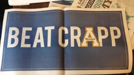 The Georgia Southern student newspaper going hard at Appalachian State (Georgia Southern)
