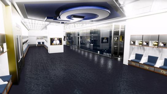 Georgia Tech plans a $4.5 million renovation of their locker room (Georgia Tech)