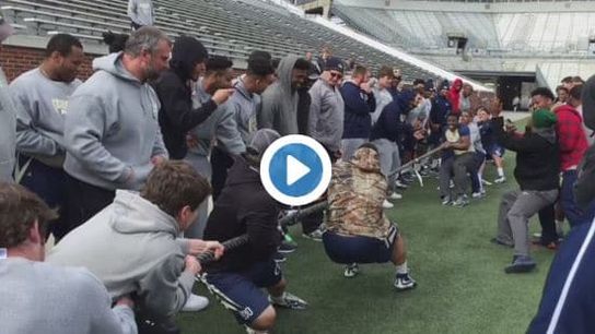 Paul Johnson has an interesting rule change suggestion: Replace the coin toss with a tug of war (Top)