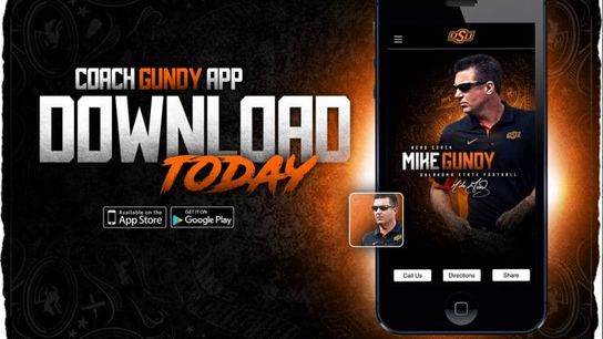 Mike Gundy is the first head coach to launch his very own app