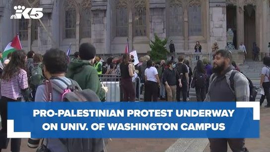 Washington sees pro-Hamas or pro-Palestine campus rally as Huskies prepare to host EPSN GameDay (Hamas)