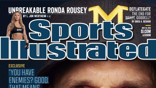 Jim Harbaugh is on the cover of this week's Sports Illustrated (Jim Harbaugh)