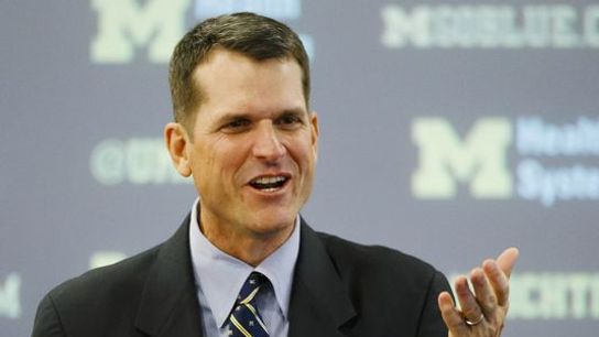 Harbaugh and Michigan staff are using NCAA loophole to work camps in AL and TX (Penn State)