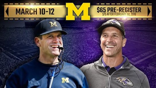 Jim and John Harbaugh announce The Greatest Coaching Clinic of All-Time