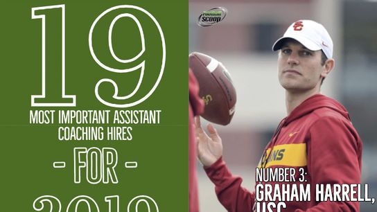 The 19 most important assistant coaching hires of 2019 -- No. 3: Graham Harrell, USC (Featured)