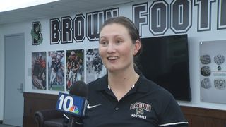 Ivy League program to have first full-time on-the-field woman coach (woman)