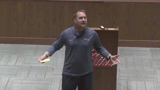 Hugh Freeze's shares an inspiring message to his team: "Your gift to this world is..." (Hugh Freeze)
