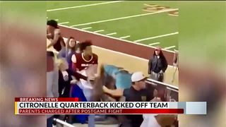 Alabama high school football brawl results in charges, dismissal of Citronelle quarterback (Hoover)