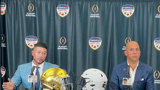 James Franklin laments Notre Dame's independence, unequal Playoff paths (Orange Bowl)