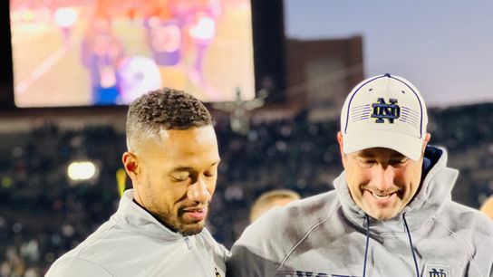 Inside Marcus Freeman's turn as Notre Dame's scout team coach in a dominant win