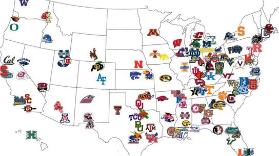 Study: Which head coaches truly "build a fence around the state" (recruiting)