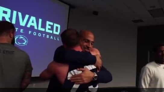 Watch Franklin announce a scholarship for walk-on: "I'm not giving him sh*t, he earned it" (Featured)