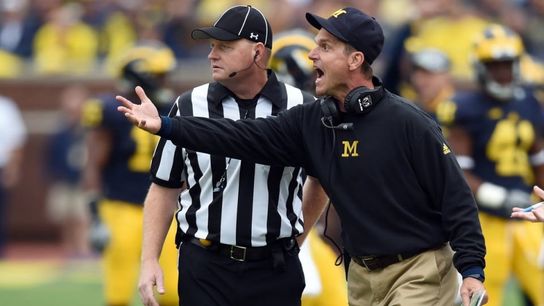 Jim Harbaugh mad