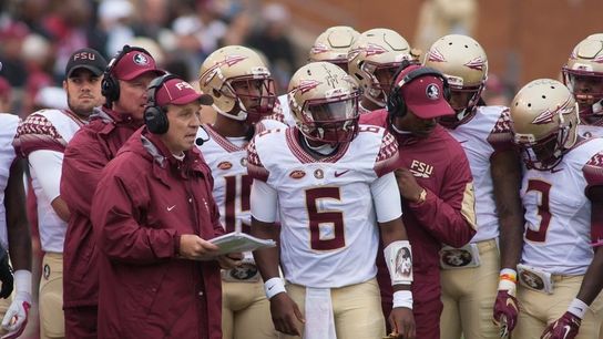 Jimbo Fisher explains why he never tells his quarterbacks to "take care of the ball"