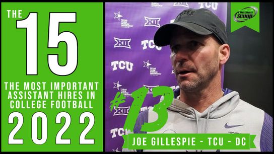 The 15 most important assistant coaching hires of 2022 -- No. 13: Joe Gillespie, TCU (TCU)