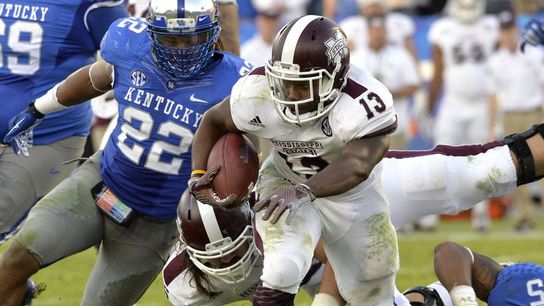 Kentucky DL coach said Mississippi State had "the sorriest O-Line I've ever seen." (Mississippi State)