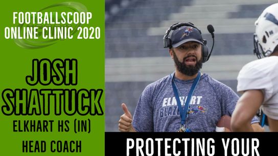 Protecting your base runs with RPOs with Elkhart HS (IN) head coach Josh Shattuck (Run pass option)
