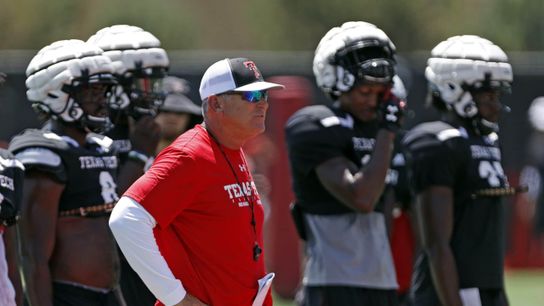 Big 12 coordinator: "I don't think there's any such thing as adversity on a football field." (Texas Tech)