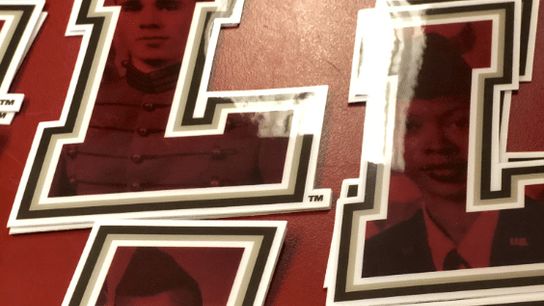 Photos: FCS program honors veterans with these customized helmets