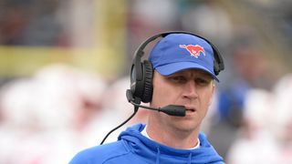 SMU's Rhett Lashlee addresses speculation linking him to Arkansas opening (Arkansas)