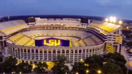 The latest advancement in hype video technology: Drones (LSU)