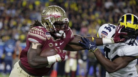 Michigan and Florida State are fighting... for some reason (twitter)