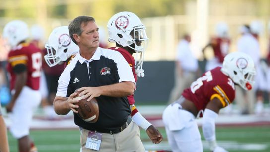 This FBS coordinator shows what it means to sacrifice your body for the team (ULM)