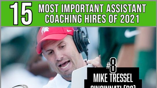 The 15 most important assistant coaching hires of 2021 -- No. 8: Mike Tressel, Cincinnati (Cincinnati)