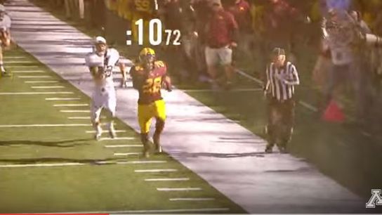 Minnesota has developed their own Sports Science segment called "Gopher Physics"